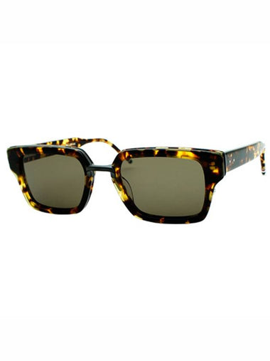 Sunglasses TB703BTTKTBLK48 Leopard - THOM BROWNE - BALAAN 1