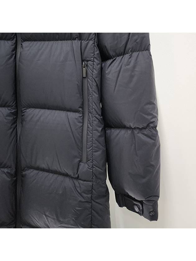 Women s Logo Patch ARREDOUN Long Down Padded Jacket Black 1C00004 596K7 999 - MONCLER - BALAAN 7