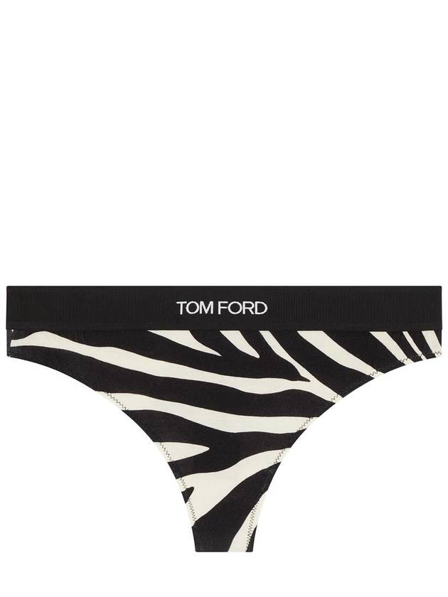 Underwear KNJ009 JEP032 XECBL ECRU BLACK - TOM FORD - BALAAN 2