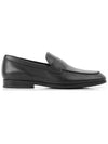 Men's Penny Leather Loafers Black - TOD'S - BALAAN 2