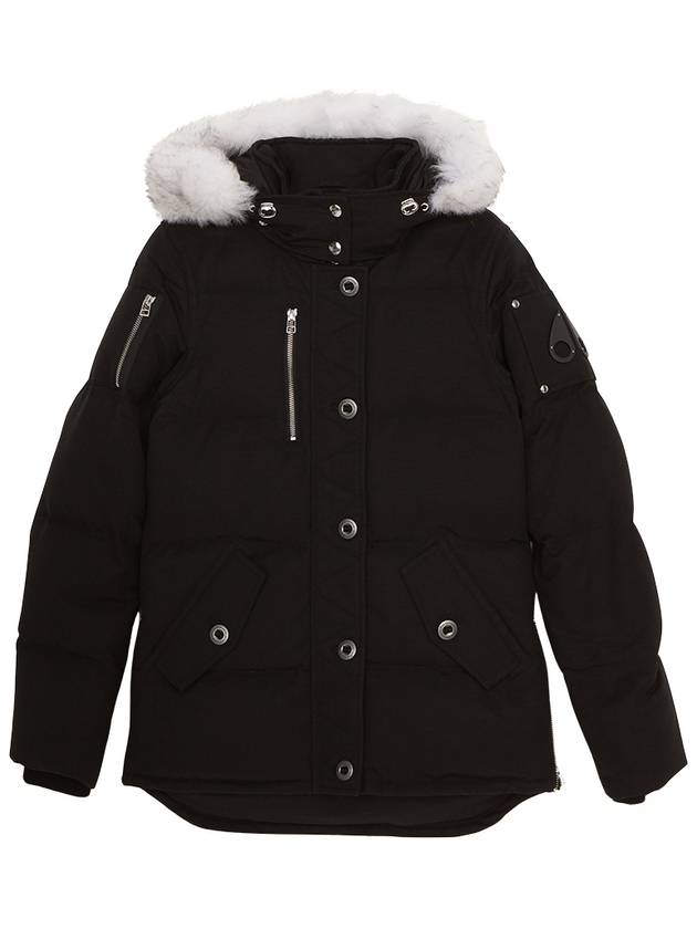 Original Threequarter Jacket White Fur Black - MOOSE KNUCKLES - BALAAN 2