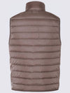 Chamber R Nylon Down Vest Dove Grey - STONE ISLAND - BALAAN 3