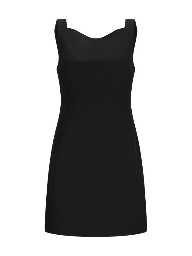 24FW midi dress BW226014N6001 AI24 BLACK - GIVENCHY - BALAAN 2