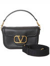 Alltime Soft Grain Calfskin Shoulder Bag Black - VALENTINO - BALAAN 2