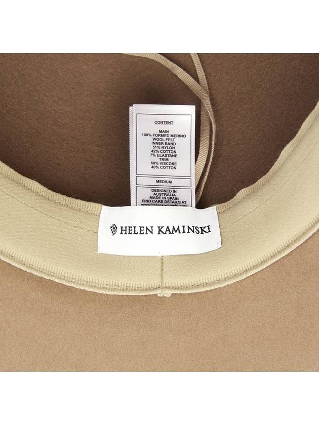 Etta Conscious Cloche Hat Hat Camel - HELEN KAMINSKI - BALAAN 9