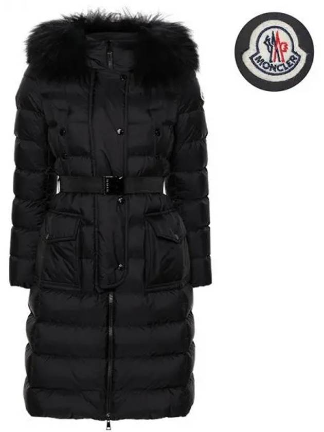 Chloe Long Down Jacket Black 1C00023 5968E 999 1213690 - MONCLER - BALAAN 1