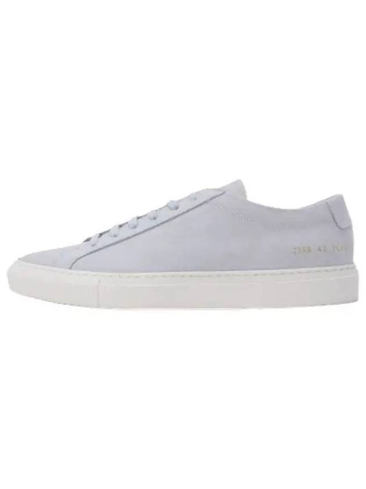 Original Achilles Low Nubuck Sneakers Light Gray - COMMON PROJECTS - BALAAN 1