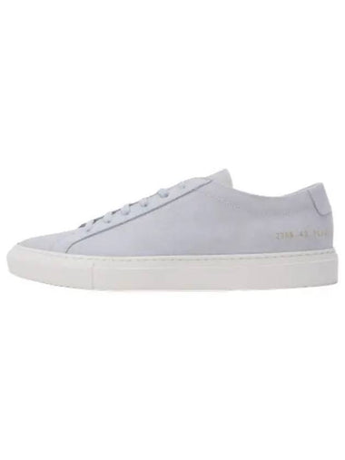 Original Achilles low nubuck sneakers light gray - COMMON PROJECTS - BALAAN 1