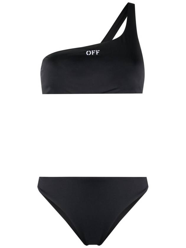 Bikini Swimsuit OWFE012S24FAB001 1001 Black - OFF WHITE - BALAAN 2