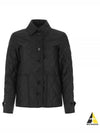 Diamond Quilted Thermoregulated Jacket Black - BURBERRY - BALAAN 2