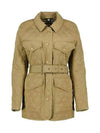 Women's Kemble Diamond Quilted Jacket Beige - BURBERRY - BALAAN 2