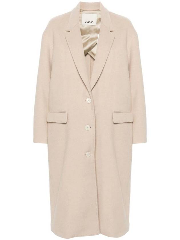 Isabel Marant Efezia Single-Breasted Coat - ISABEL MARANT - BALAAN 1