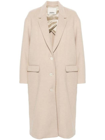 Isabel Marant Efezia Single-Breasted Coat - ISABEL MARANT - BALAAN 1