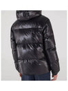 AUVA black hooded down jacket - DUVETICA - BALAAN 5