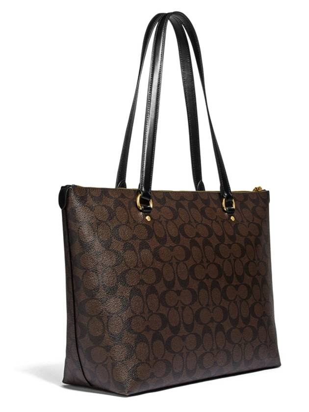 Gallery Tote Bag Dark Brown - COACH - BALAAN 3