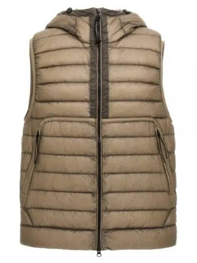 D.D. Shell Goggles Down Vest Beige - CP COMPANY - BALAAN 2