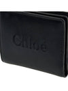 Sense Soft Leather Half Wallet Black - CHLOE - BALAAN 7