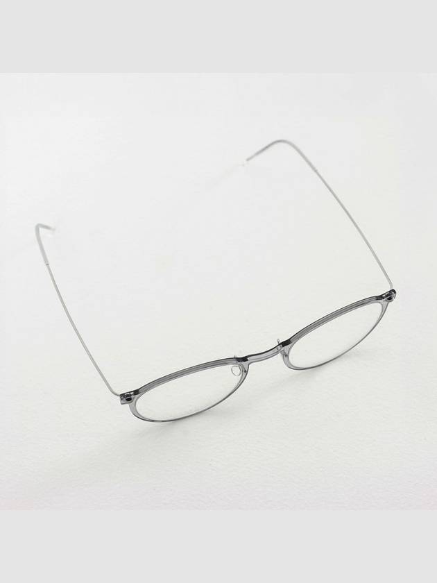 6527 C07 10 transparent clear glasses frame - LINDBERG - BALAAN 3