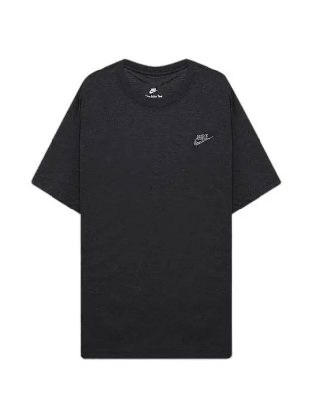 Men's NSW Sustainability Club T-Shirt DR7923 010 M CLUB TEE SUST - NIKE - BALAAN.