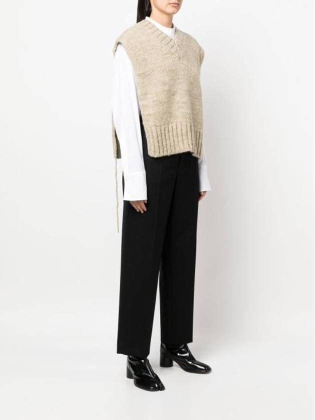 Botanical Dye Knit Vest Beige - MAISON MARGIELA - BALAAN 4