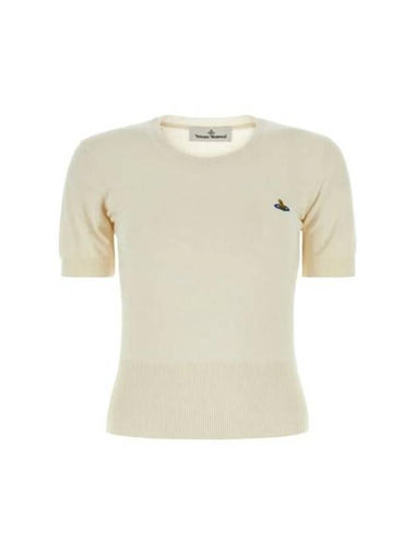 Bea Knit Top Cream - VIVIENNE WESTWOOD - BALAAN 1