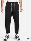 Woven Tapered Leg Pants Black - NIKE - BALAAN 2