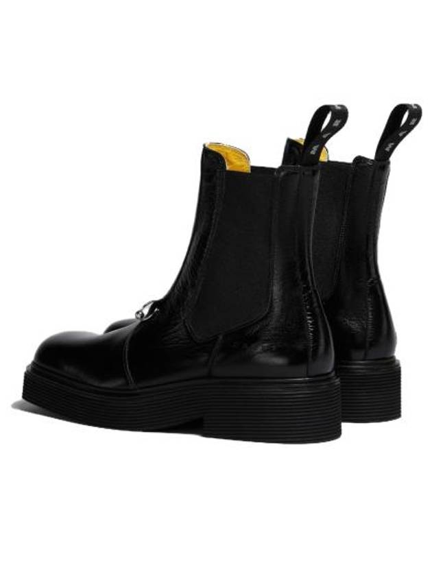 Pierced Chelsea Boots Black - MARNI - BALAAN 5