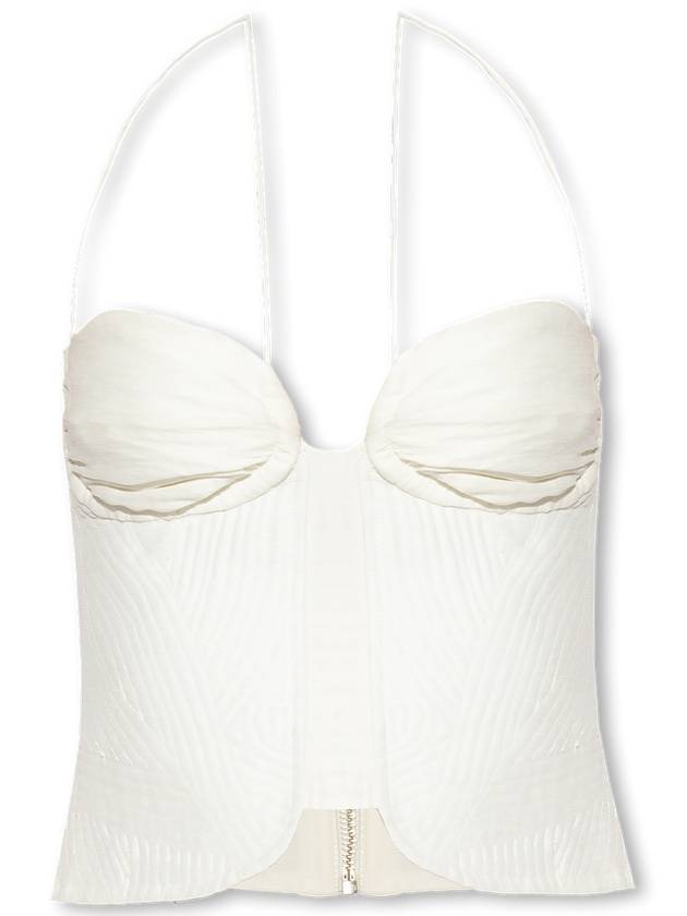 Cult Gaia ‘Habana’ Corset, Women's, White - CULT GAIA - BALAAN 1