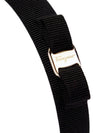 Vara Bow Hairband Black - SALVATORE FERRAGAMO - BALAAN 3