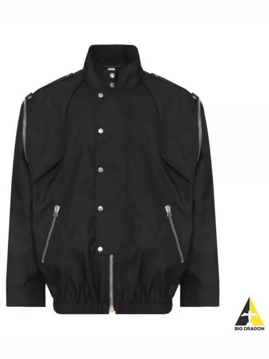 Metamorfosi Multi Zip-Up Jacket Black - GUCCI - BALAAN 2