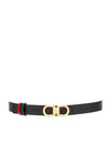 Regular Belt 230294 771068 Black - SALVATORE FERRAGAMO - BALAAN 1