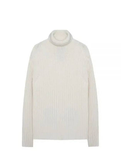 Wool Turtleneck White - TEN C - BALAAN 2