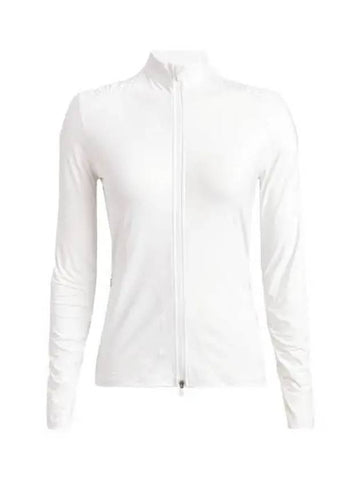 GFORE 24 SILKY TECH NYLON RUCHED FULL ZIP LAYER GLM000009 SNO Women - G/FORE - BALAAN 1