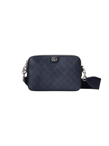 Ophidia GG Supreme Canvas Cross Blue - GUCCI - BALAAN 1