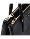 Galleria Saffiano Leather Medium Bag Black - PRADA - BALAAN 11