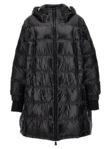 Rochelair Long Down Padding Black - MONCLER - BALAAN 1