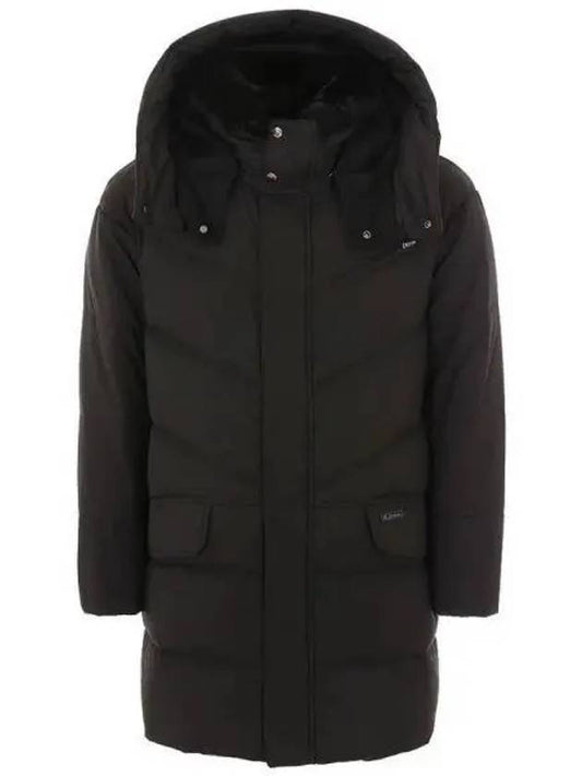 Perkara down black long padded jacket 270331 - KITON - BALAAN 1