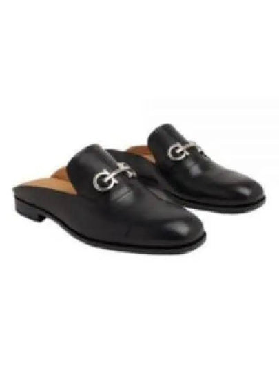 Gancini Bloafers Black - SALVATORE FERRAGAMO - BALAAN 2