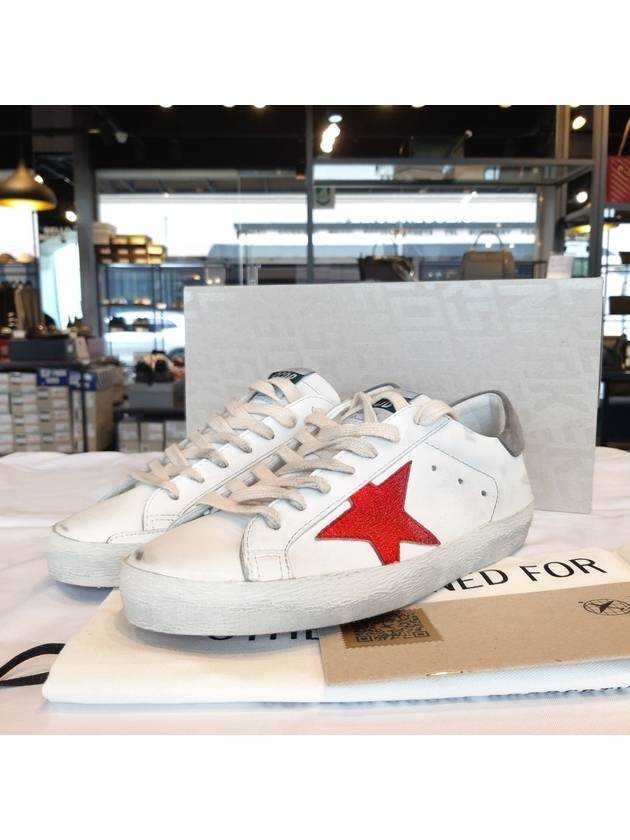 Superstar Classic Leather Low Top Sneakers White - GOLDEN GOOSE - BALAAN 7