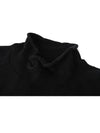 Stellina Mock Neck Lambswool Knit Top Black - STONE ISLAND - BALAAN 4