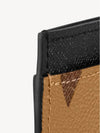 LV Big Logo Side-Up Monogram Grain Leather Card Wallet Brown - LOUIS VUITTON - BALAAN 7