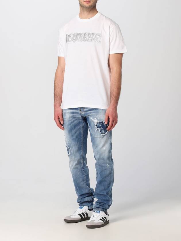 T-shirt Dsquared2 in cotone - DSQUARED2 - BALAAN 2