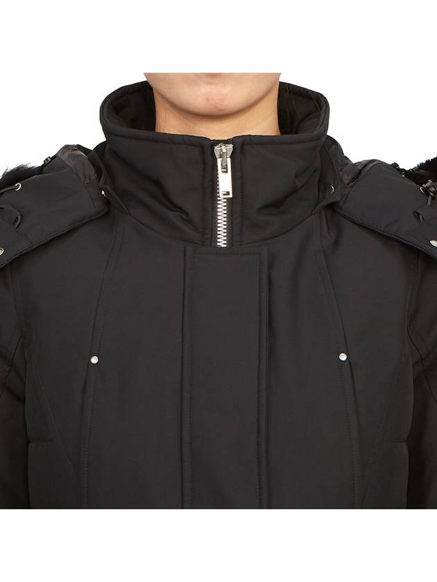 Cloud Shearling Parka Black - MOOSE KNUCKLES - BALAAN 10