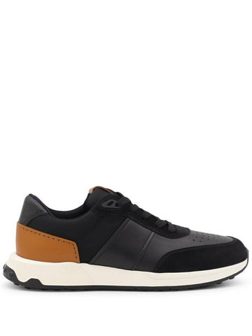 BLACK AND BROWN SUEDE SNEAKERS XXM63K0GT80QHG0TR0 - TOD'S - BALAAN 1