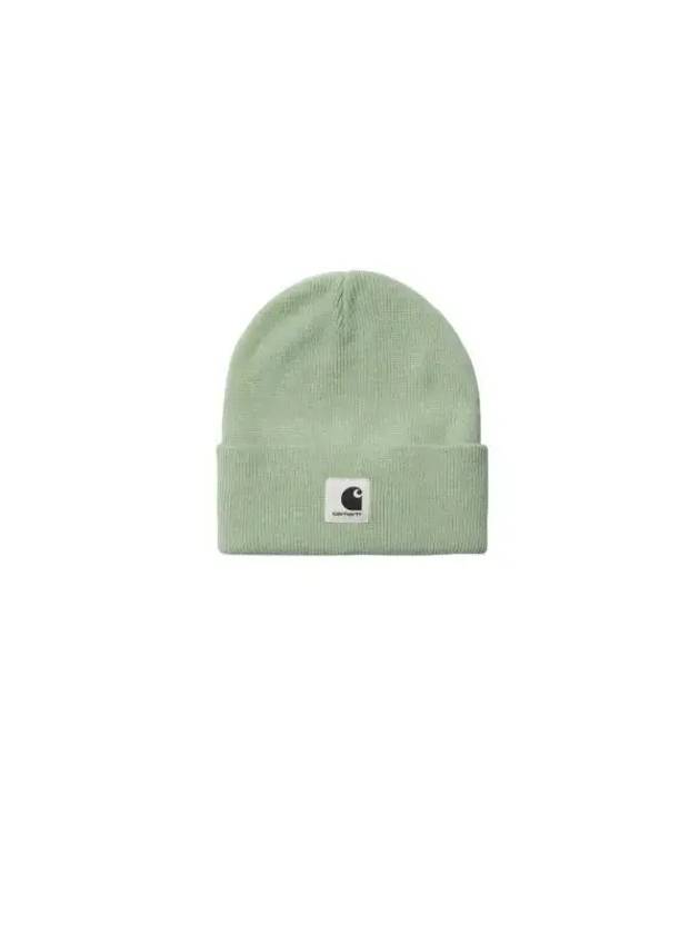 Logo Patch Ashley Beanie Green - CARHARTT WIP - BALAAN 1