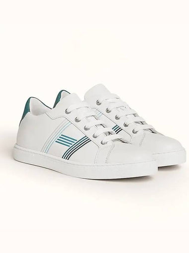 Men's Avantage Sneakers White H201114Z - HERMES - BALAAN 1