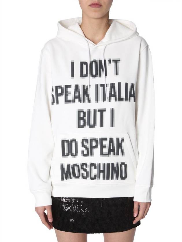 Moschino Hooded Sweatshirt - MOSCHINO - BALAAN 1