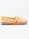 Women's Granville Espadrilles Orange - DIOR - BALAAN 3