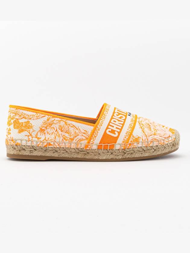 Women's Granville Espadrilles Orange - DIOR - BALAAN 3