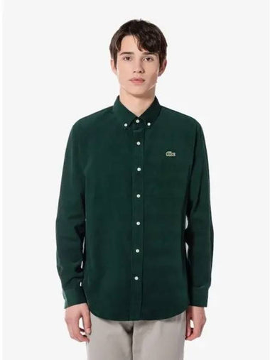 Men s Corduroy Solid Shirt CH642E 54N 132 Domestic Product GQ2N24090541795 - LACOSTE - BALAAN 1